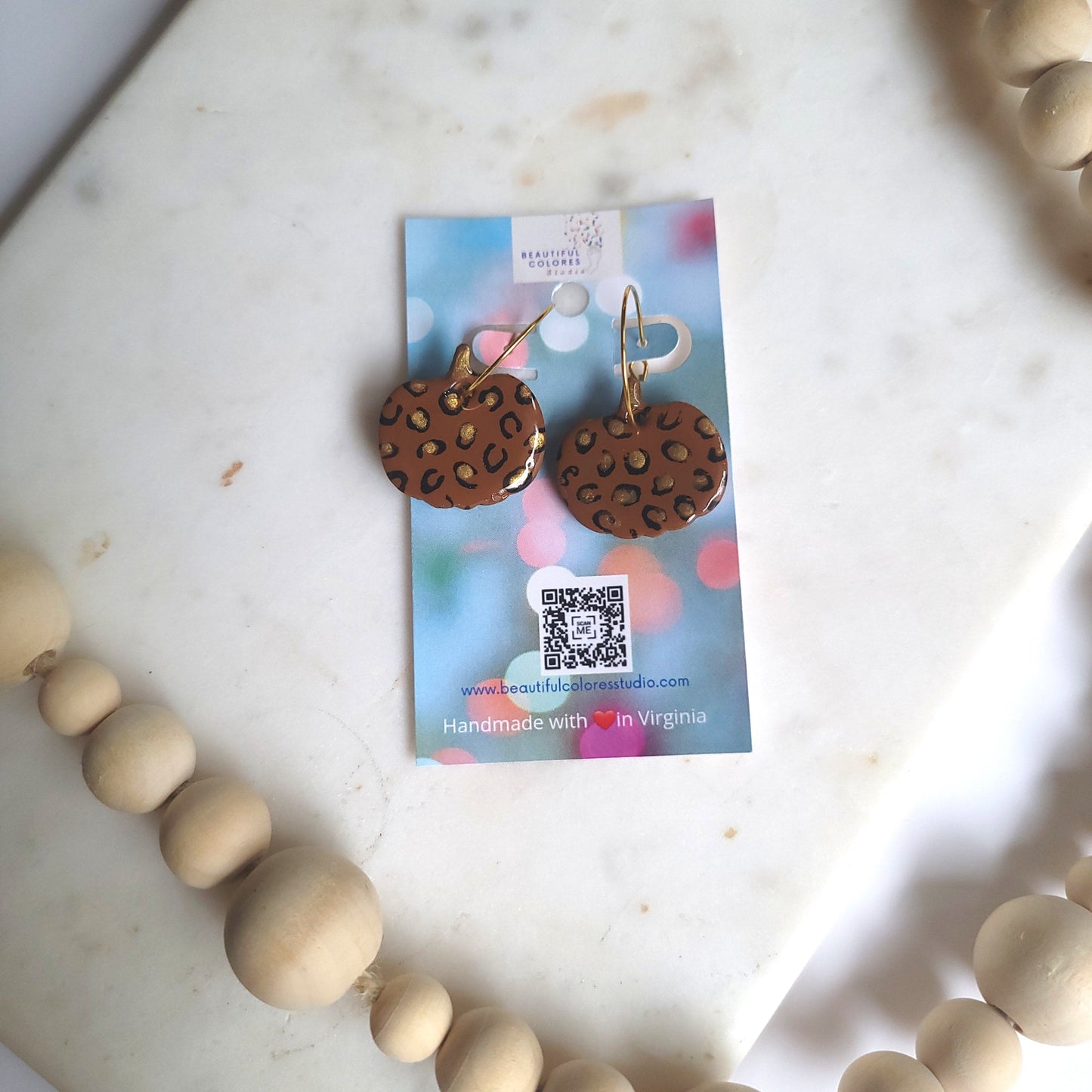 CHEETAH PUMPKIN HOOPS