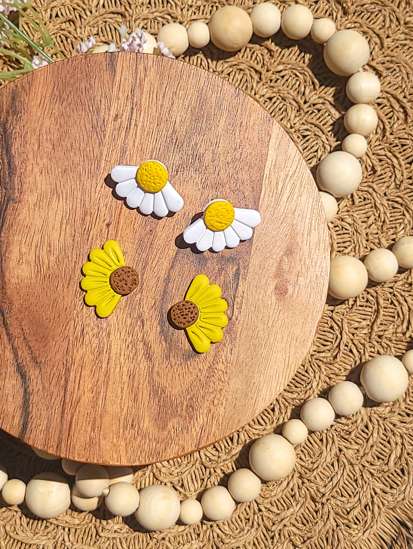 Daisy/ Sunflower Studs