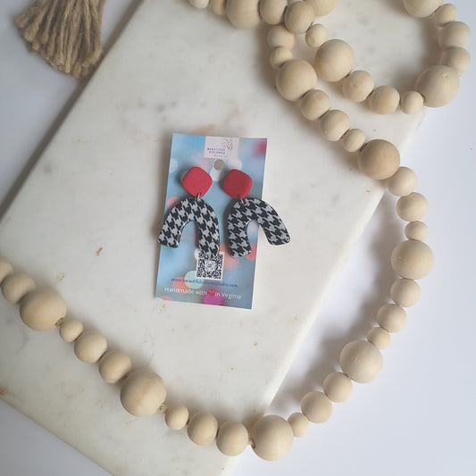 HOUNDSTOOTH DANGLES