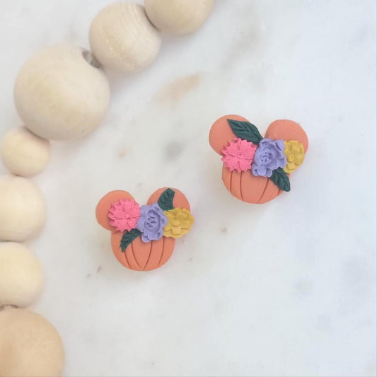 MINNIE PUMPKIN STUDS