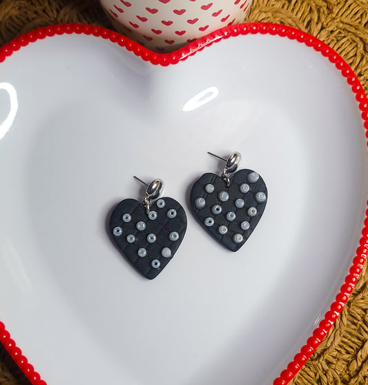 BLACK PEARL HEART