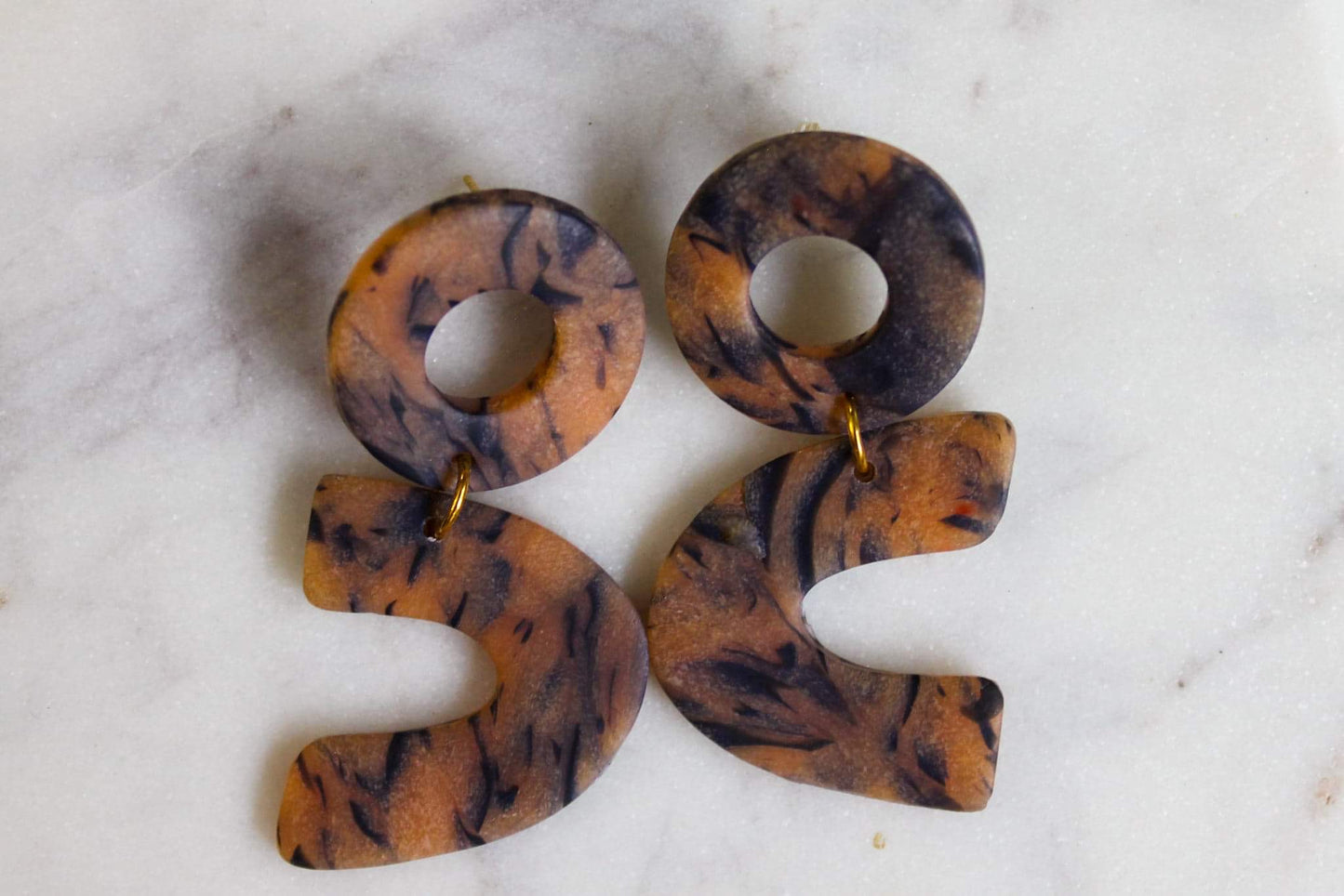 Tortoiseshell Dangles