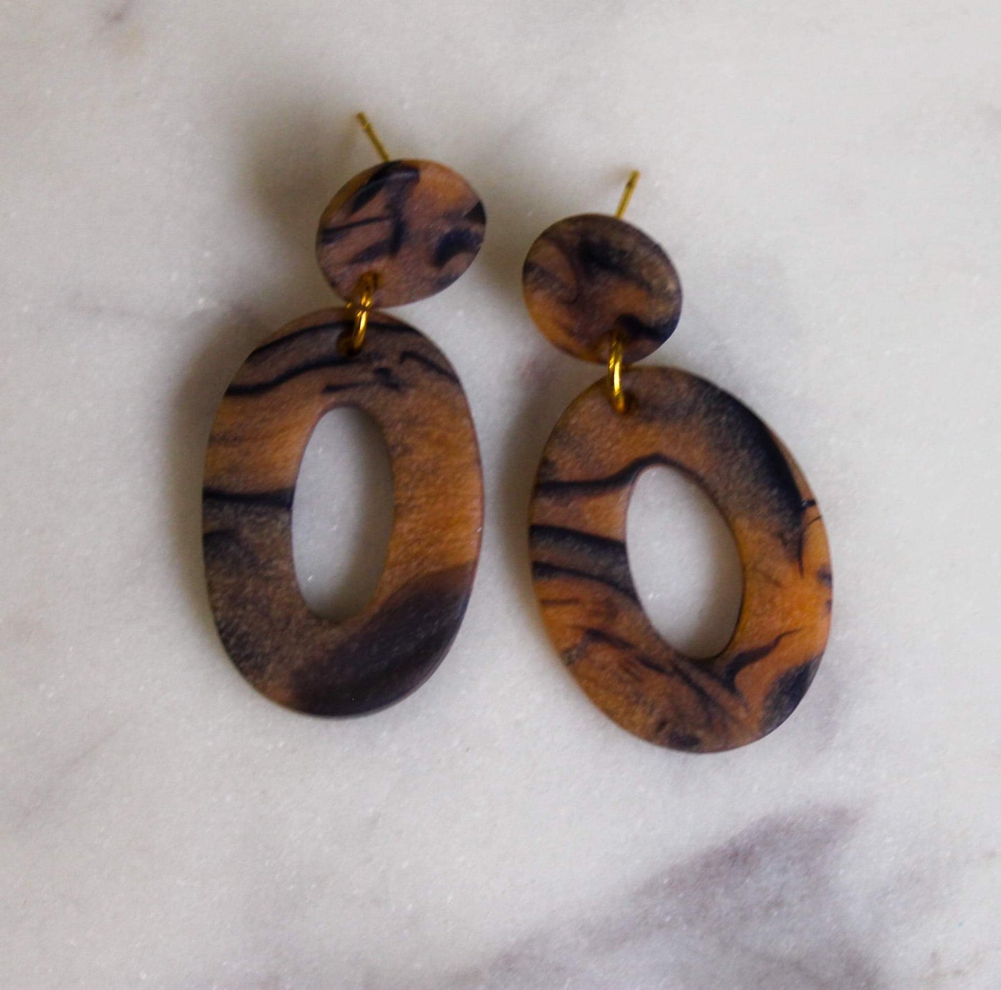 Tortoiseshell Dangles